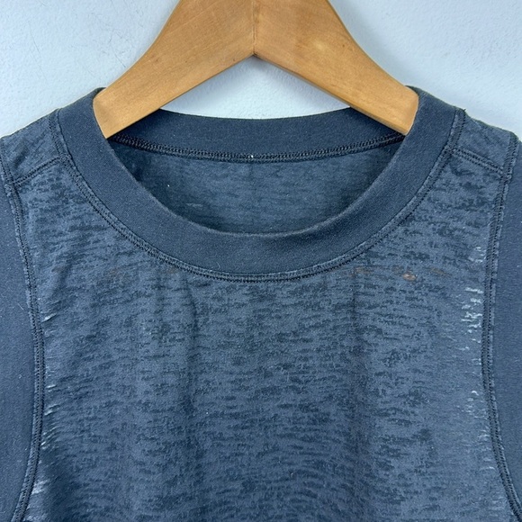 Lululemon Hint of Sheer Cropped Tank Top Sz 6 - Picture 6 of 12